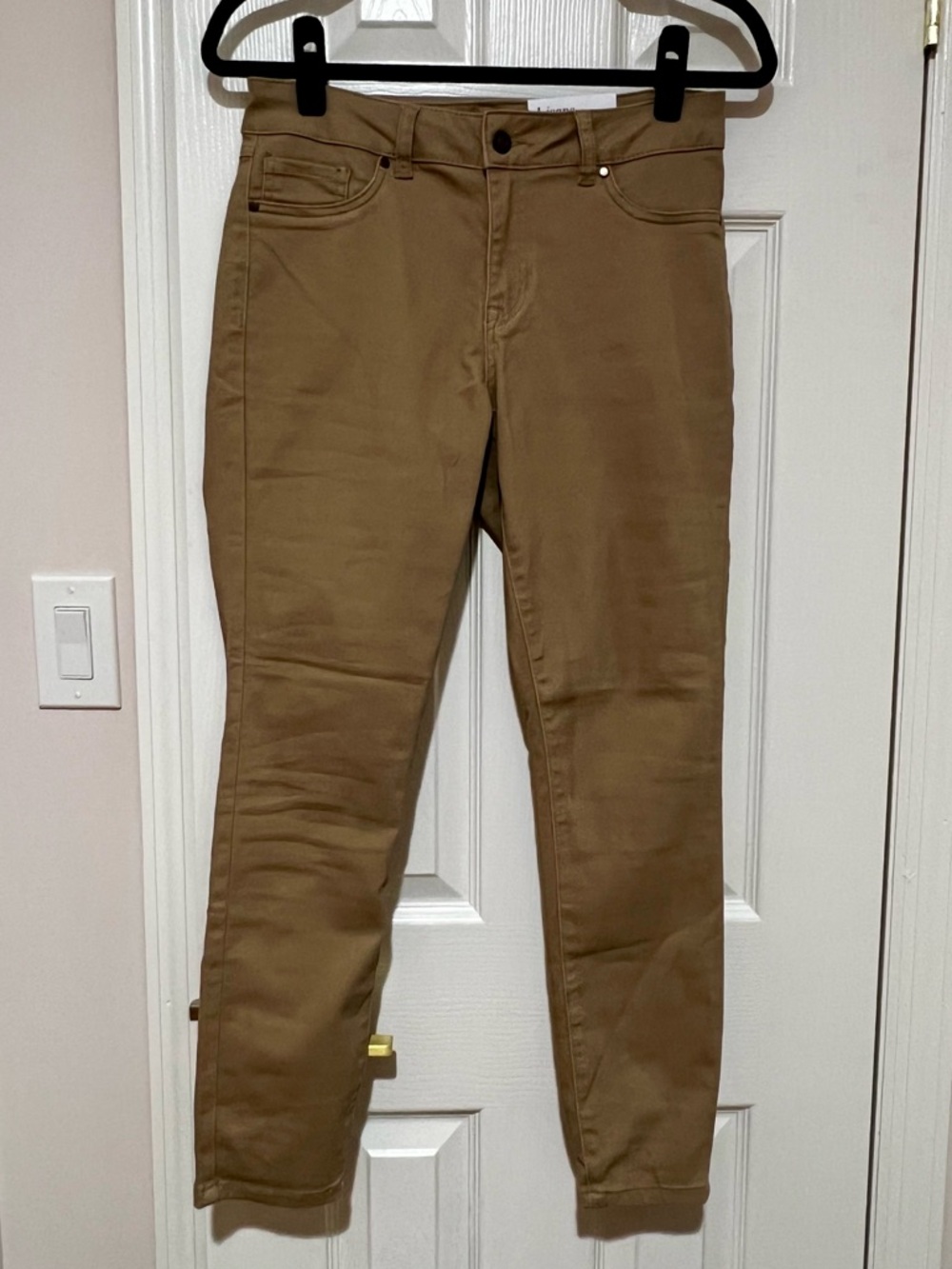NWT  6 d. jeans Women's Tan High Waist Ankle Jeans